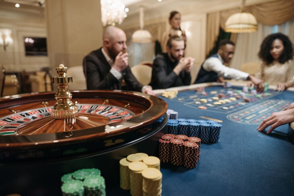 casino poker table